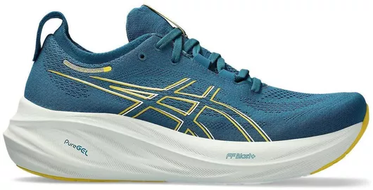 ASICS Gel-Nimbus 26 Ανδρικά Αθλητικά Παπούτσια Running Evening Teal / Light Mustard