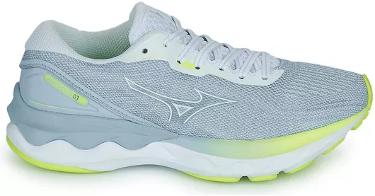 Mizuno Wave Skyrise 3 Γυναικεία Αθλητικά Παπούτσια Running White / Blue / Green Gecko