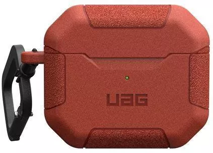 Θήκη UAG Scout Σιλικόνης με Γάντζο Rust για Apple AirPods 3