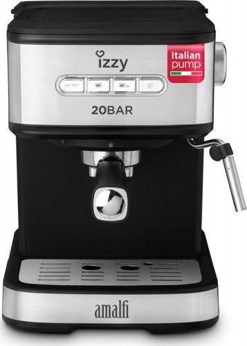 Μηχανή Espresso Izzy Amalfi IZ-6004 1000W Πίεσης 20bar Μαύρo