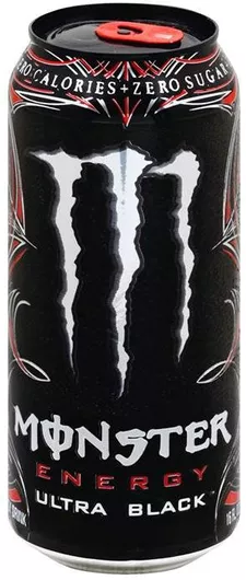 Αναψυκτικό Monster Ultra Black με Ανθρακικό Κουτί 500ml
