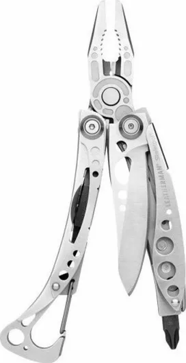 Πολυεργαλείο Leatherman Skeletool με Θήκη Ασημί