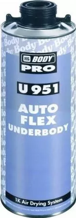 Στεγανωτικό HB Body Πίσσα για μόνωση αυτοκινήτου 951 Autoflex Ακρυλικό Επαλειφόμενο 1lt Μαύρο