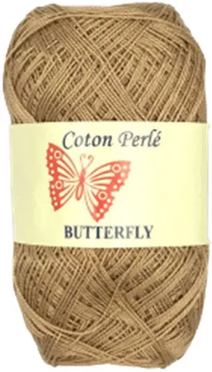 Νήμα Μερσεριζέ για Πλέξιμο ΠΕΤΑΛΟΥΔΑ – COTON PERLE 50γρ. 1239 Μπεζ