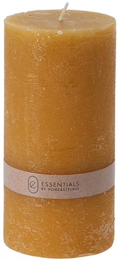 Zaros Διακοσμητικό Κερί Ώχρα 7x14εκ.