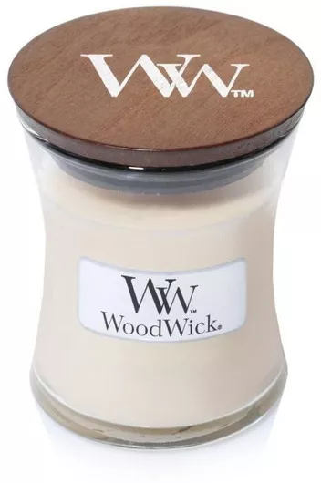 Αρωματικό Κερί WoodWick σε Βάζο με Άρωμα Vanilla Bean 85gr