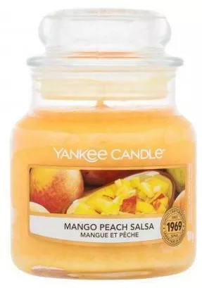 Αρωματικό Κερί Yankee Candle σε Βάζο με Άρωμα Mango Peach Salsa 104gr