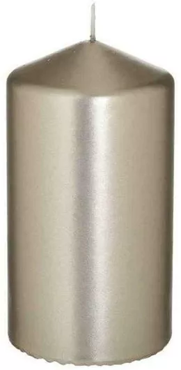 Inart Διακοσμητικό Κερί Σαμπανί 8x15εκ.