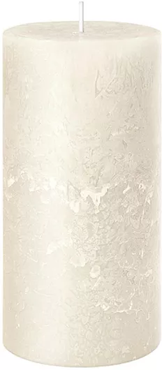 Zaros Διακοσμητικό Κερί Εκρού 7x14εκ.