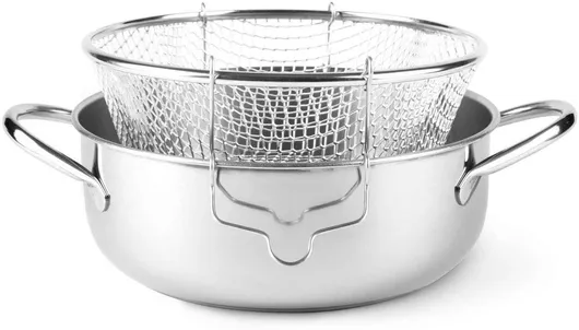 Κατσαρόλα Excelsa Ανοξείδωτη Φριτέζα 24cm