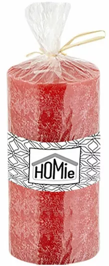 Αρωματικό Κερί HOMie 7x15cm Κόκκινο
