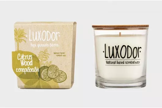 Αρωματικό Κερί Σόγιας σε Βάζο 180gr