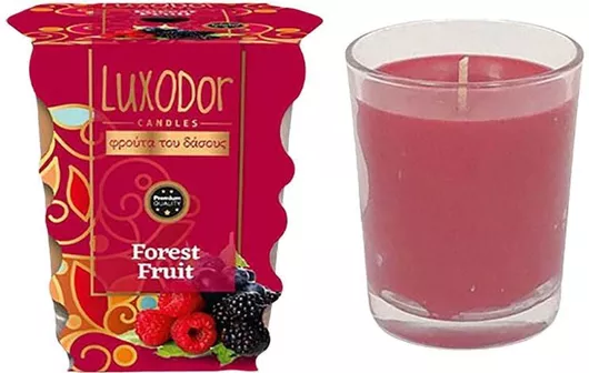 Αρωματικό Κερί Luxodor σε Βάζο με Άρωμα Φρούτα του Δάσους 100gr