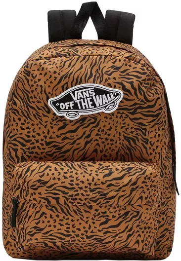 Vans REALM Σχολική Τσάντα Πλάτης Γυμνασίου - Λυκείου σε Καφέ χρώμα