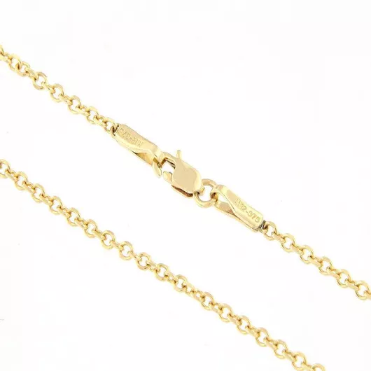Αλυσίδα Λαιμού Al'Oro Χρυσή 9K Λεπτή Πάχους 1.7mm & Μήκους 57cm