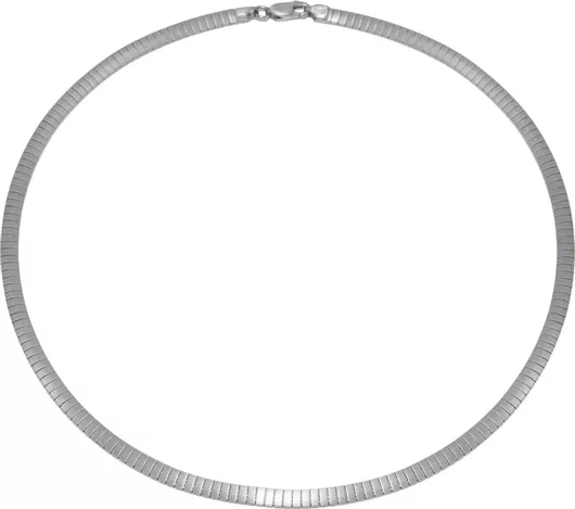 Αλυσίδα Λαιμού Ασημένια Μήκους 40cm