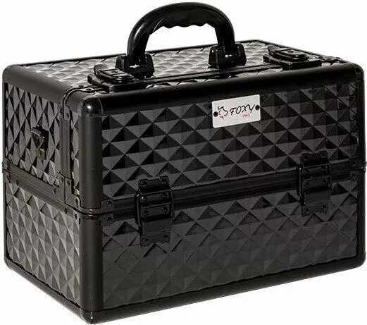 Βαλιτσάκι Αισθητικής Traser 31491 Μεταλλικό Μαύρο Υ25xΠ36xΒ22cm