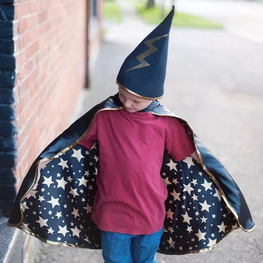 Αποκριάτικη Κάπα Μαύρη