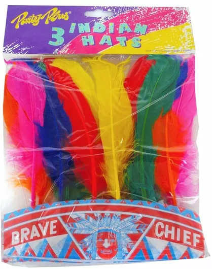 Αποκριάτικο Αξεσουάρ Φτερά Ινδιάνου