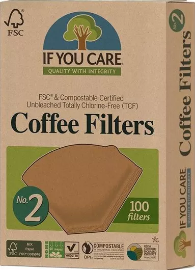Φίλτρα Καφέ If You Care 100 Χάρτινα