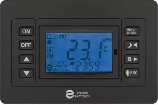 Θερμοστάτης Χώρου Olympia Electronics BS-850/KIT-C Ψηφιακός Smart με Wi-Fi