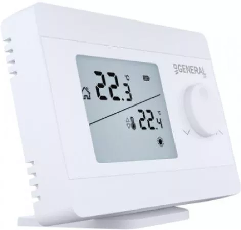 Θερμοστάτης Χώρου General Life HT 250S RF Ψηφιακός White