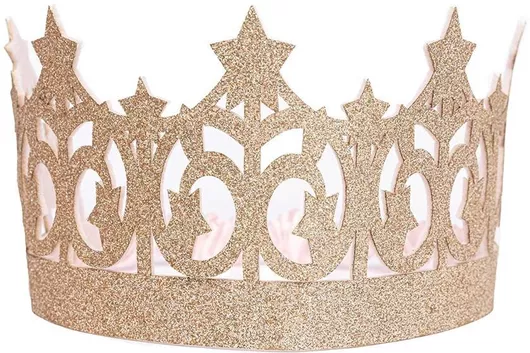 Αποκριάτικη Κορώνα Χρυσή