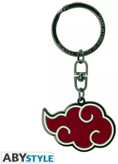 Μπρελόκ Abysse Naruto Shippuden Akatsuki Μεταλλικό