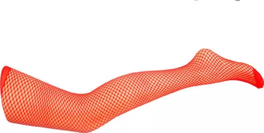 Κάλτσα / Καλσόν για Απόκριες σε Κόκκινο χρώμα 1τμχ