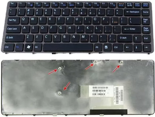 Πληκτρολόγιο Laptop Laptop Sony VAIO PCG-7X1L PCG-7X2L PCG-7Y1L VGN-N VGN-N100 Black US Κωδ.40239US