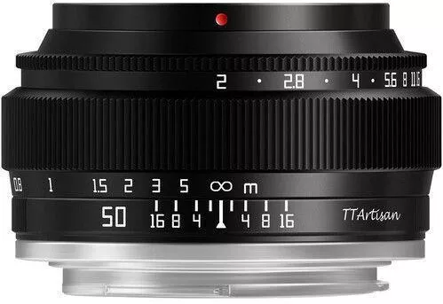Φωτογραφικός Φακός TTArtisan Crop 50mm f/2 Σταθερός για Nikon Z Mount Black