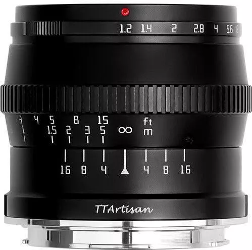 Φωτογραφικός Φακός TTArtisan A20B 50mm f/1.2 Telephoto για Leica L Mount Black