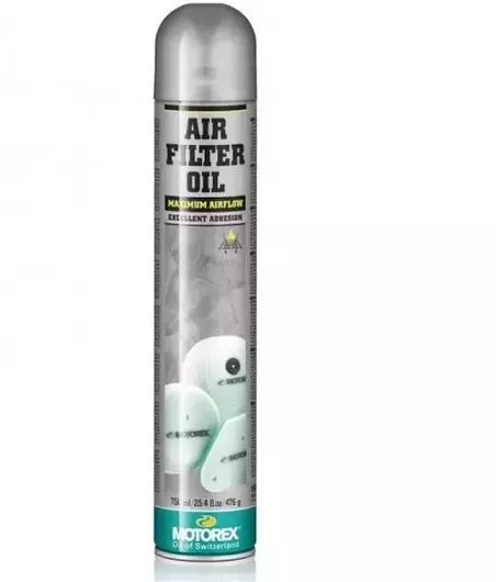 Καθαριστικό Φίλτρου Αέρα Μοτοσυκλέτας Motorex Air Filter Oil 750ml
