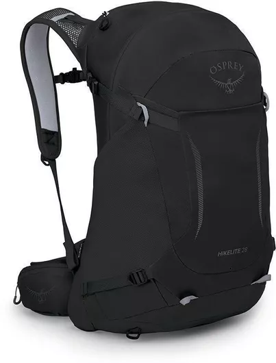 Osprey Hikelite Ορειβατικό Σακίδιο 28lt Αδιάβροχο Black