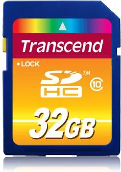 Transcend SDHC 32GB Class 10 High Speed
