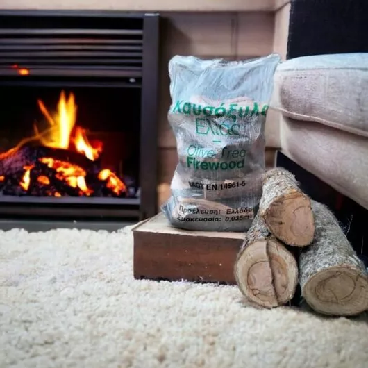 Ξύλα Ελιάς Καυσόξυλα Τζακιού 15kg