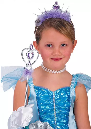 Αποκριάτικο Αξεσουάρ Ασημί με Θέμα Πρίγκιπες Βασιλιάδες