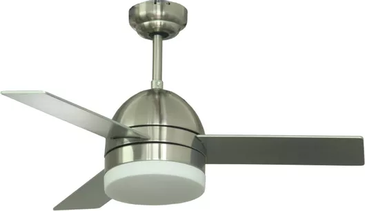Ανεμιστήρας Οροφής Brand 1167 107cm με Φως & Τηλεχειριστήριο Ασημί