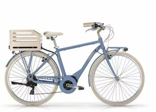 Ηλεκτρικό Ποδήλατο MBM Apostrophe 28" 2020 Μπλε Πόλης με 7 Ταχύτητες