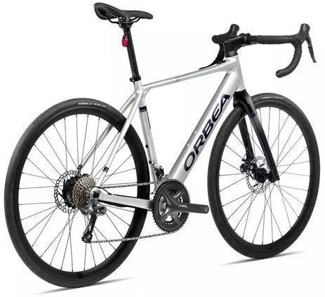 Ηλεκτρικό Ποδήλατο Orbea Gain 28" Ασημί Racing με 16 Ταχύτητες & Δισκόφρενα