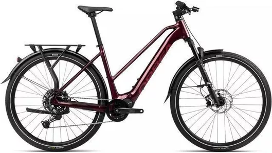 Ηλεκτρικό Ποδήλατο Orbea Kemen Mid 30 29" Κόκκινο Πόλης με 10 Ταχύτητες & Δισκόφρενα
