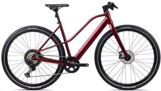 Ηλεκτρικό Ποδήλατο Orbea Vibe Mid H10 28" Κόκκινο Πόλης με 12 Ταχύτητες & Δισκόφρενα