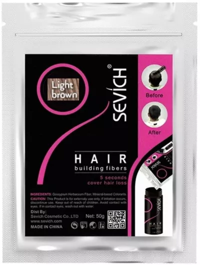 Ίνα Κάλυψης Αραίωσης Μαλλιών Sevich Hair Building Fibers 50gr