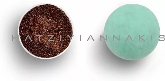 Κουφέτα Γάμου Χατζηγιαννάκης σε Σχήμα Στρογγυλό με Γεύση Brownies & Σοκολάτα Βεραμάν Ματ 3000gr