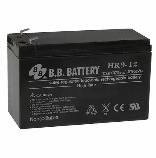 CyberPower Hr9-12fr Μπαταρία UPS με Χωρητικότητα 5Ah και Τάση 12V