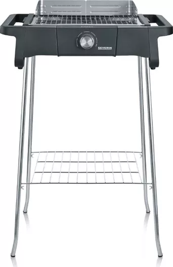 Ηλεκτρική Ψησταριά Severin Style Evo S Επιδαπέδια Σχάρας 2500W με Ρυθμιζόμενο Θερμοστάστη 41.5x24cm