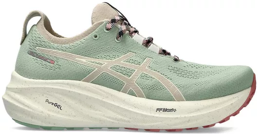 ASICS Gel-Nimbus 26 TR Γυναικεία Αθλητικά Παπούτσια Trail Running Nature Bathing / Rose Rougue
