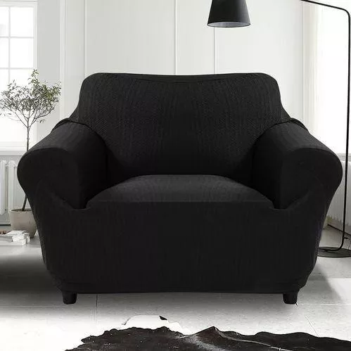 Κάλυμμα Πολυθρόνας Ελαστικό Μαύρο