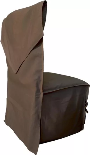 Ελαστικό Κάλυμμα Καρέκλας Καφέ