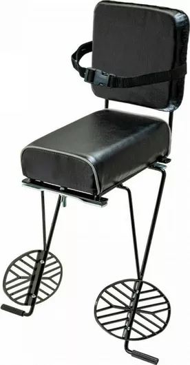 BRN Maxi Οπίσθιο Παιδικό Κάθισμα Σχάρας Ποδηλάτου Μαύρο